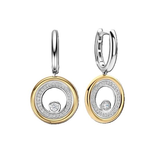 Boucles d'oreilles Ti Sento Milano Femme in Argent Zircone 78112ZY - 78112ZY